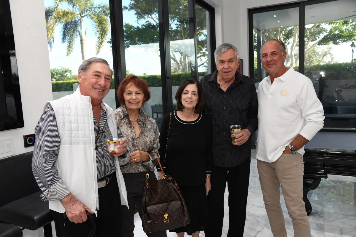 Community members at Chabad Chai Center’s Israel Solidarity Evening