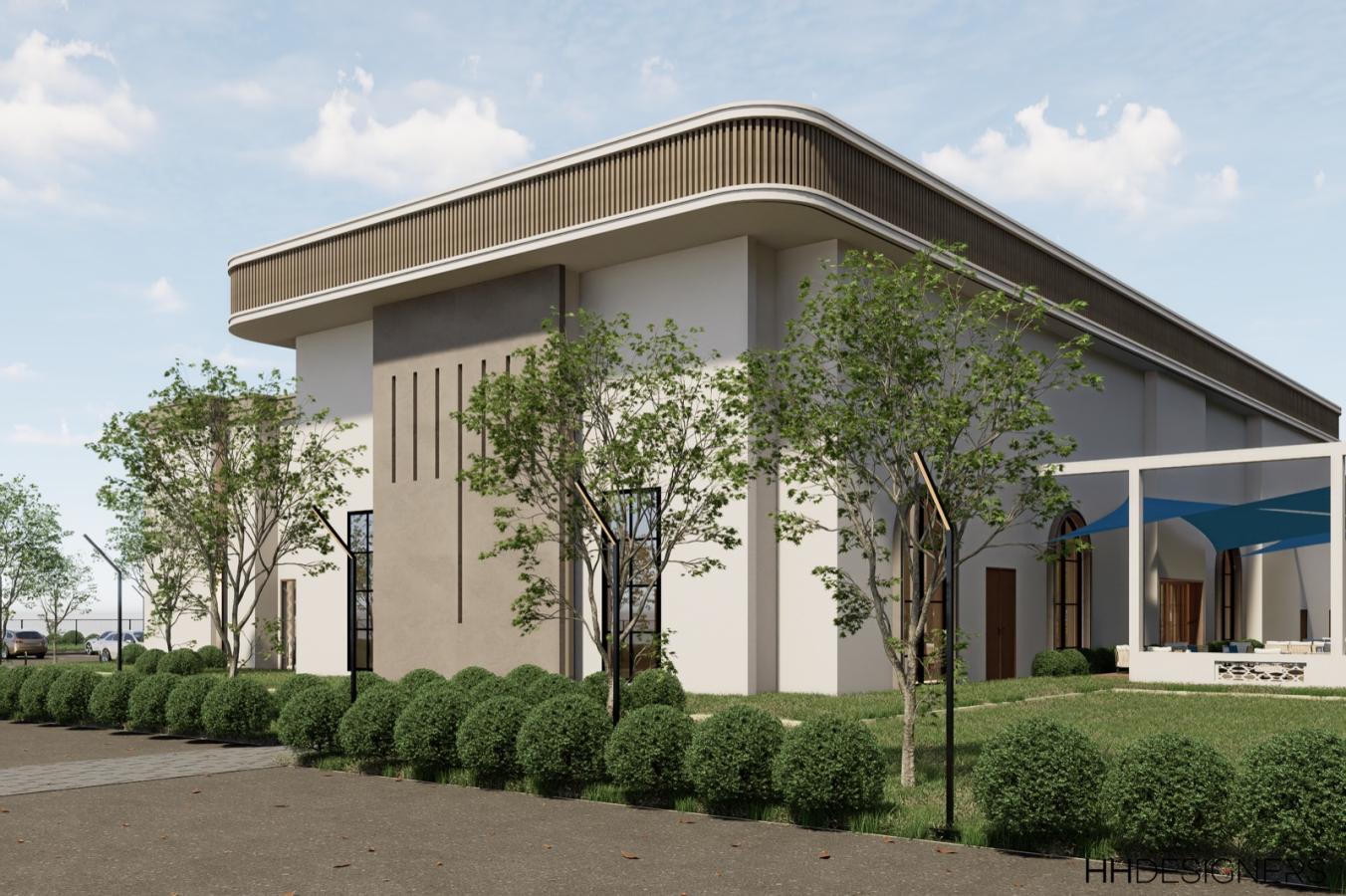 Rendering of the educational and youth wing
